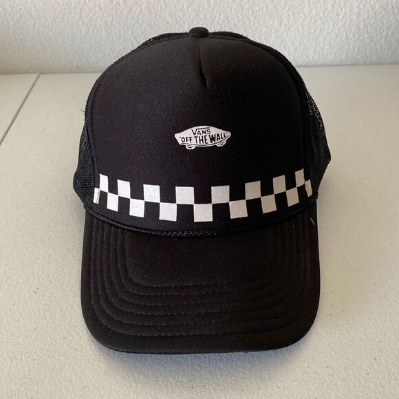 VANS Off The Wall by OTTO Collection Black Hat Size OS NWOT - Picture 1 of 3